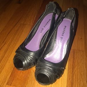 Open Toed Heels Madden Girl